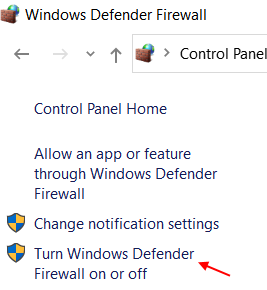 Turn Windows Firewall On Off