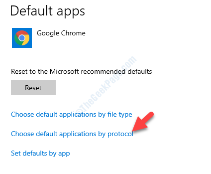 Default Apps Choose Default Applications By Protocol