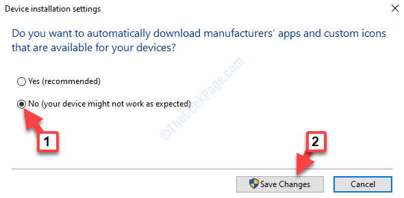 Device installed перевод. Change device installation settings где находится в русской версии.