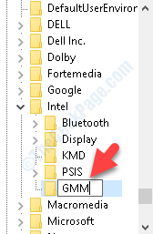 Intel New Key Rename Gmm