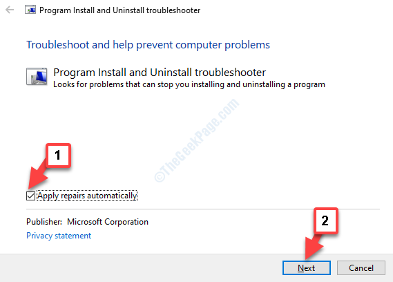 microsoft program install and uninstall troubleshooter