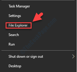 Start Right Click File Explorer