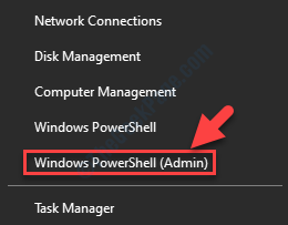 Start Right Click Windows Powershell Admin