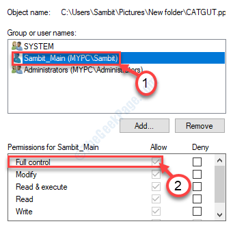 An Error Occurred Applying Attributes To The File In Windows 10 Fix