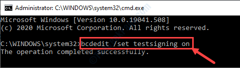 xinput signed driver test mode