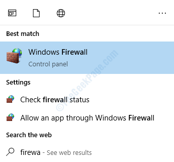 Firewall Search