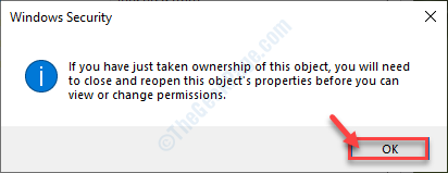 error applying attributes access is denied windows 10