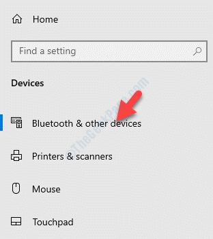 Settings Devices Bluetooth & Other Devices
