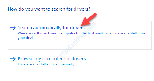 Update Driver Search Automatically For Updated Driver Software