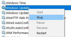 Stop Windows Update Min
