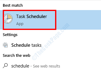 Task Scheduler Search