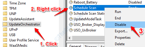 3 Disable Schedule Scan