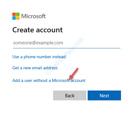 Create Account Add A User Without A Microsoft Account