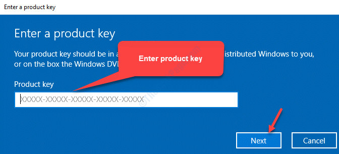 window 10 pro activation key doesnt work