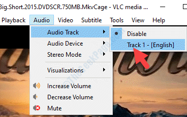 Vlc Audio Audio Track Track 1 English