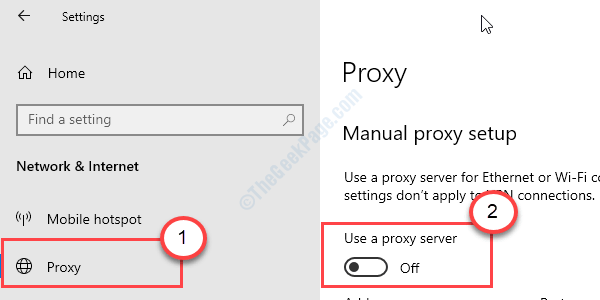 Proxy Server Disable Settings Min