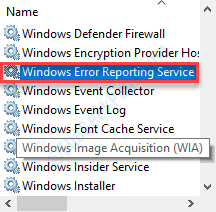 Windows Error Report Dc Min