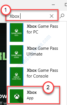 Xbox App Search