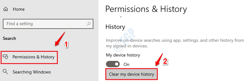 2 Clear Device History