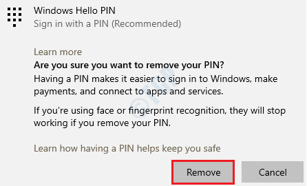 29 Remove Pin Confirm