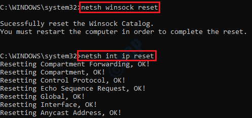 33 Winsock Reset