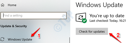 9 Check Windows Updates