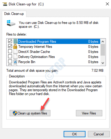 Disk Clean Up For Drive Clean Up System Files