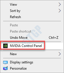 Nvidia Control Panel