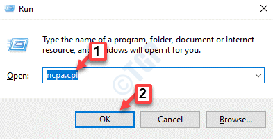 Run Command Ncpa.cpl Ok