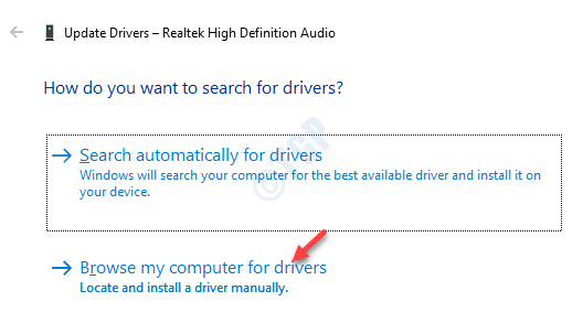 Update Drivers Browse My Computers For Drivers