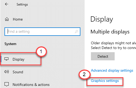 Graphics Settings Display Min