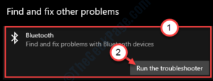 Run The Troubleshooter Bluetooth Min
