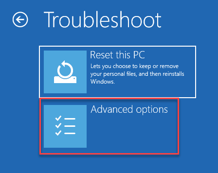 Troubleshoot Reset This Pc Advanced Options Startup Repair Min Min