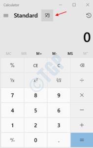How To make Calculator App Always on Top in Windows 10