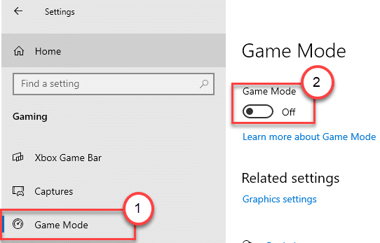 Game Mode Disable Min