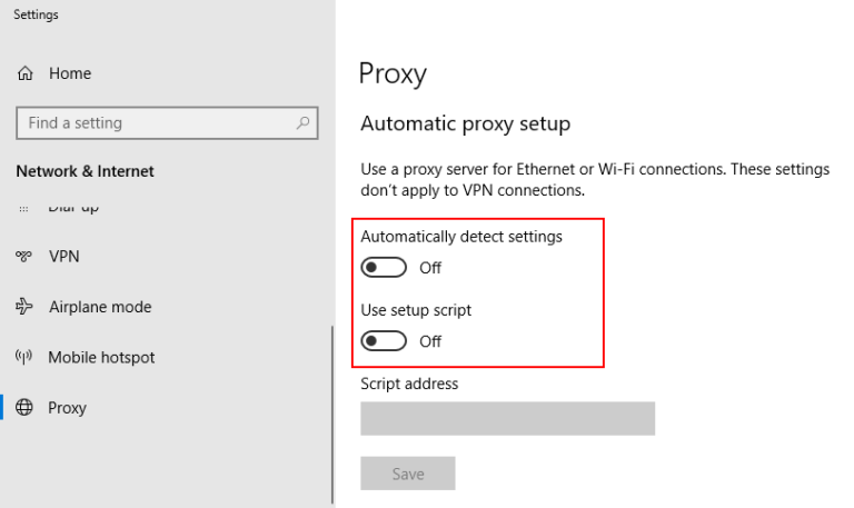 Fix The requested URL could not be retrieved Issue in Windows 10