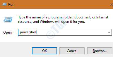 Powershell In Run