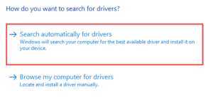 Search Automatiaclly For Driver Universal Min