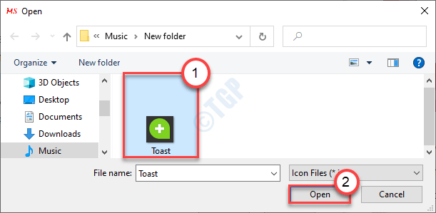 Select Icon File Min