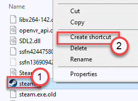 Steam Create Shortcut Min