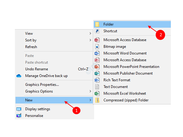 How To Create A Folder On Windows 10