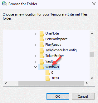 Browse For Folder Navigate To Windows Folder In C Drive Users