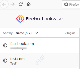 Firefox Sample Cred