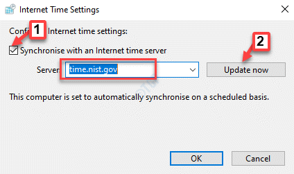 Internet Time Settings Synchronize With An Internet Time Server Check Set Server Update Now