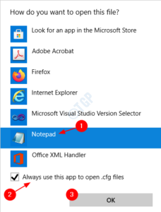 What is a CFG File and How To Open it in Windows 10/11