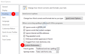 How To Add or Delete words from Microsoft Word Dictionary
