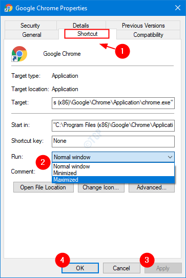 keyboard shortcut minimize window