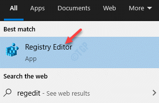 Result Left Click Registry Editor