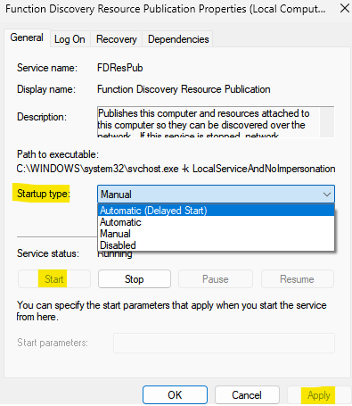 dcom startup time registry value dcom startup time registry value
