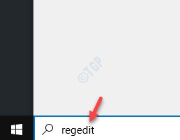 Start Windows Search Regedit